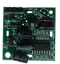 Miniature PIR Sensor module back